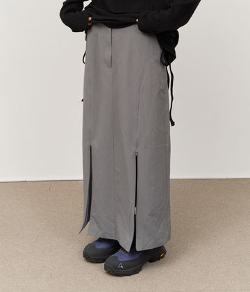 (W) Keti Pocket Belted Skirt